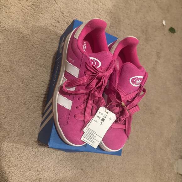 Adidas Campus 00s J Semi Lucid Fuchsia Pink Gum (GS) IG9156 - Picture 1 of 4